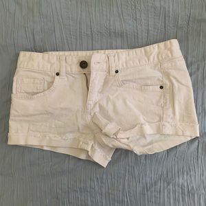 Mossimo White Jean Shorts